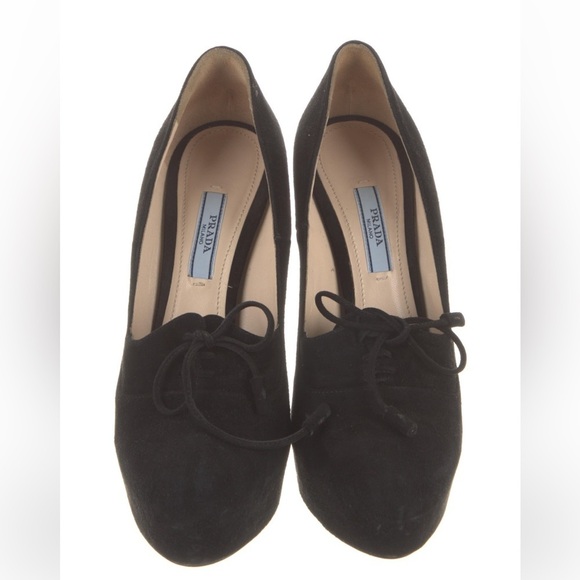 Prada Shoes - PRADA Authentic gorgeous black platform heels! Size 38